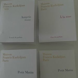 Maison Francis Kurkdjian Luxury Samples